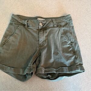 Olive Green Women's Shorts